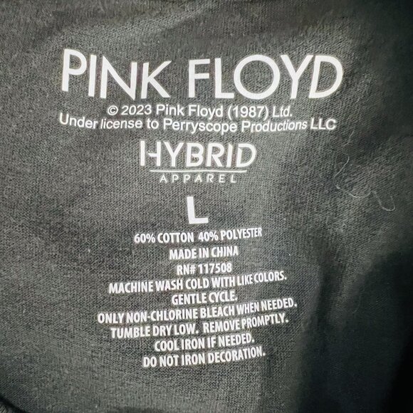 Pink Floyd Division Bell Tour 94 Large Tank Top T-Shirt Shirt - Picture 5 of 6